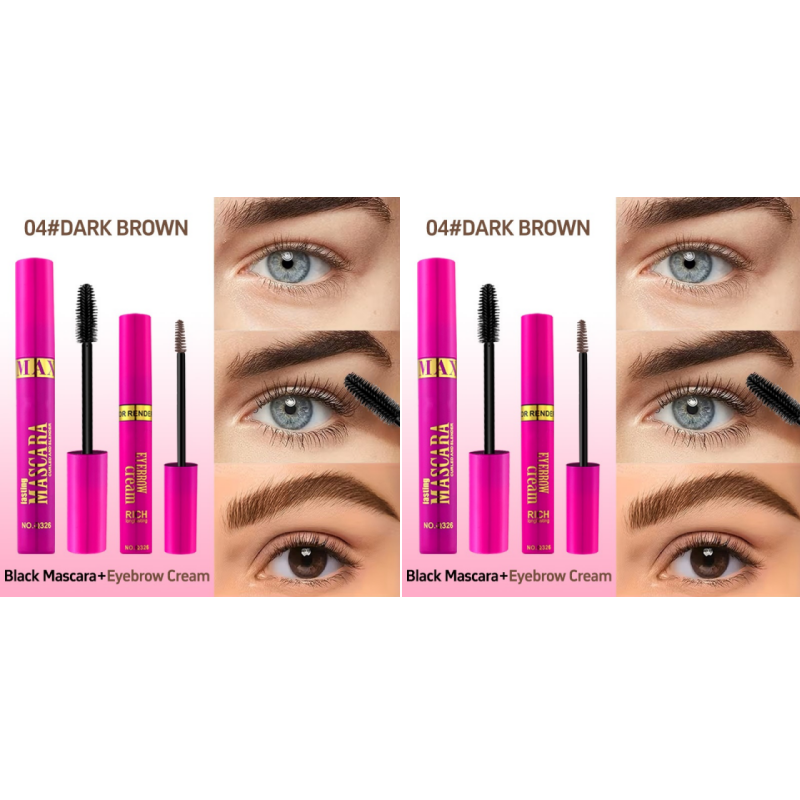 ✨ 2-in-1 Wimpermascara & Wenkbrauwcrème Set – Voor Perfecte Wimpers en Volle Wenkbrauwen ✨
