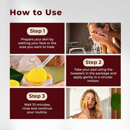 Kojic Acid and Turmeric Cleansing Pads