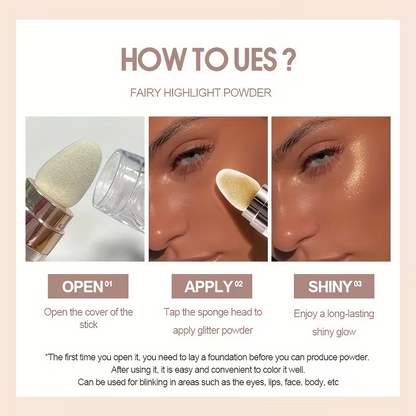 🎉Hot Sale🎉Highlighter Powder Glitter Stick for Makeup