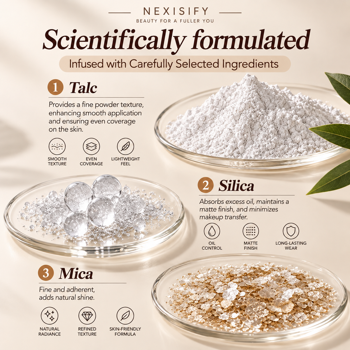Nexisify Waterproof Hairline Powder