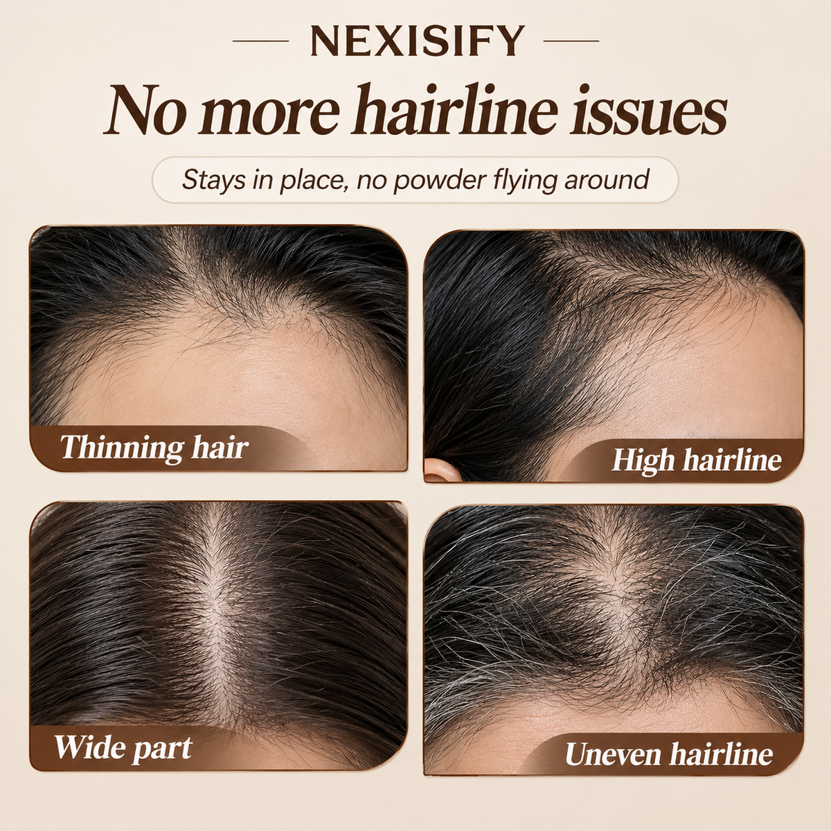 Nexisify Waterproof Hairline Powder