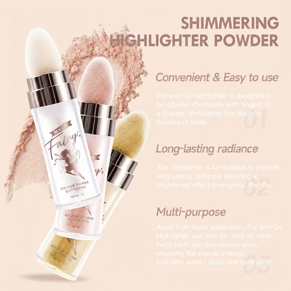 🎉Hot Sale🎉Highlighter Powder Glitter Stick for Makeup