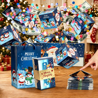 ✉Blue Santa Claus