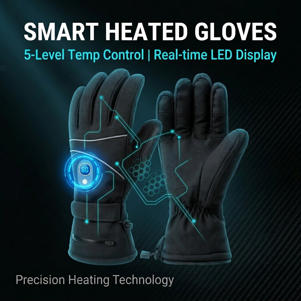 🧤❄️Rechargeable electric heated gloves for winter