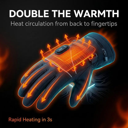 🧤❄️Rechargeable electric heated gloves for winter
