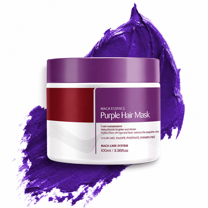 KeratinMask: Farve Og Dybde Reparationslilla Keratin Toning Harmaske