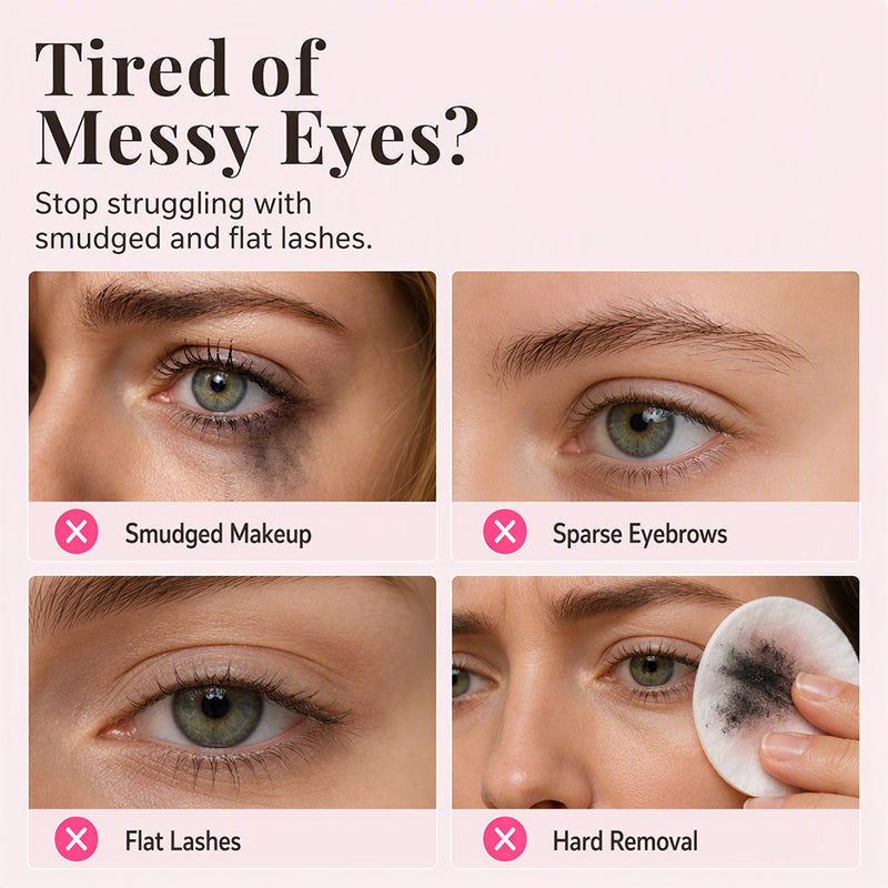 ✨ 2-in-1 Wimpermascara & Wenkbrauwcrème Set – Voor Perfecte Wimpers en Volle Wenkbrauwen ✨